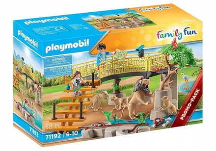 Конструктор Playmobil Family Fun - Львы на взлетно-посадочной полосе - Плеймобиль 71192