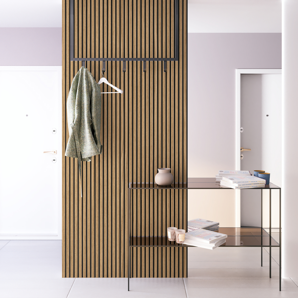 Панель Стеновая Акустическая Comfort (Комфорт), Стандарт, Дуб Сальвадор, 2780х600х9 мм