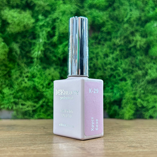 IceBeauty Гель-лак K-29 "Хруст безе", 10 мл