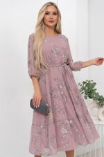 Платье Хелен (пудровый) Р11-1075/10 Nikol