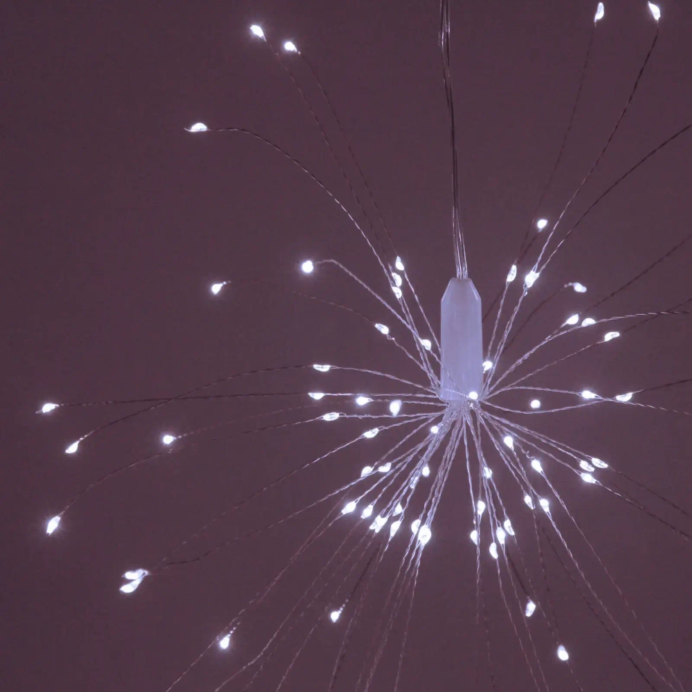 Гирлянда для дома БАХРОМА «Сфера» ш3м*в0,4/0,6м 500 ламп LED, 8 режимов, IP-40, Белый