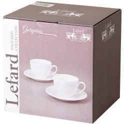 ЧАЙНЫЙ НАБОР LEFARD "GORGEOUS" НА 2 ПЕР. 4 ПР. 300 МЛ (КОР=12НАБ.)