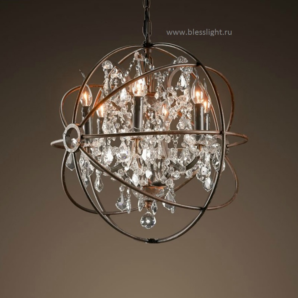 люстра Foucault's orb crystal 8031–6A
