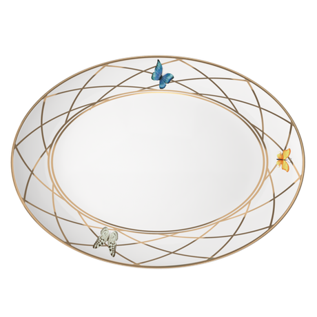 Закусочная тарелка средняя First Lady Танец бабочек