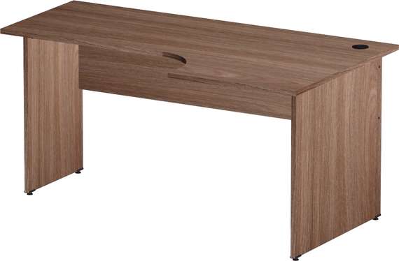 Стол эргономичный Стандарт-Pro ясень шимо темный