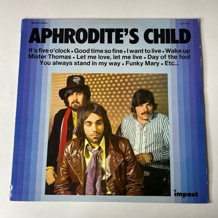 Винтажная виниловая пластинка LP Aphrodite's Child (Франция 1976)