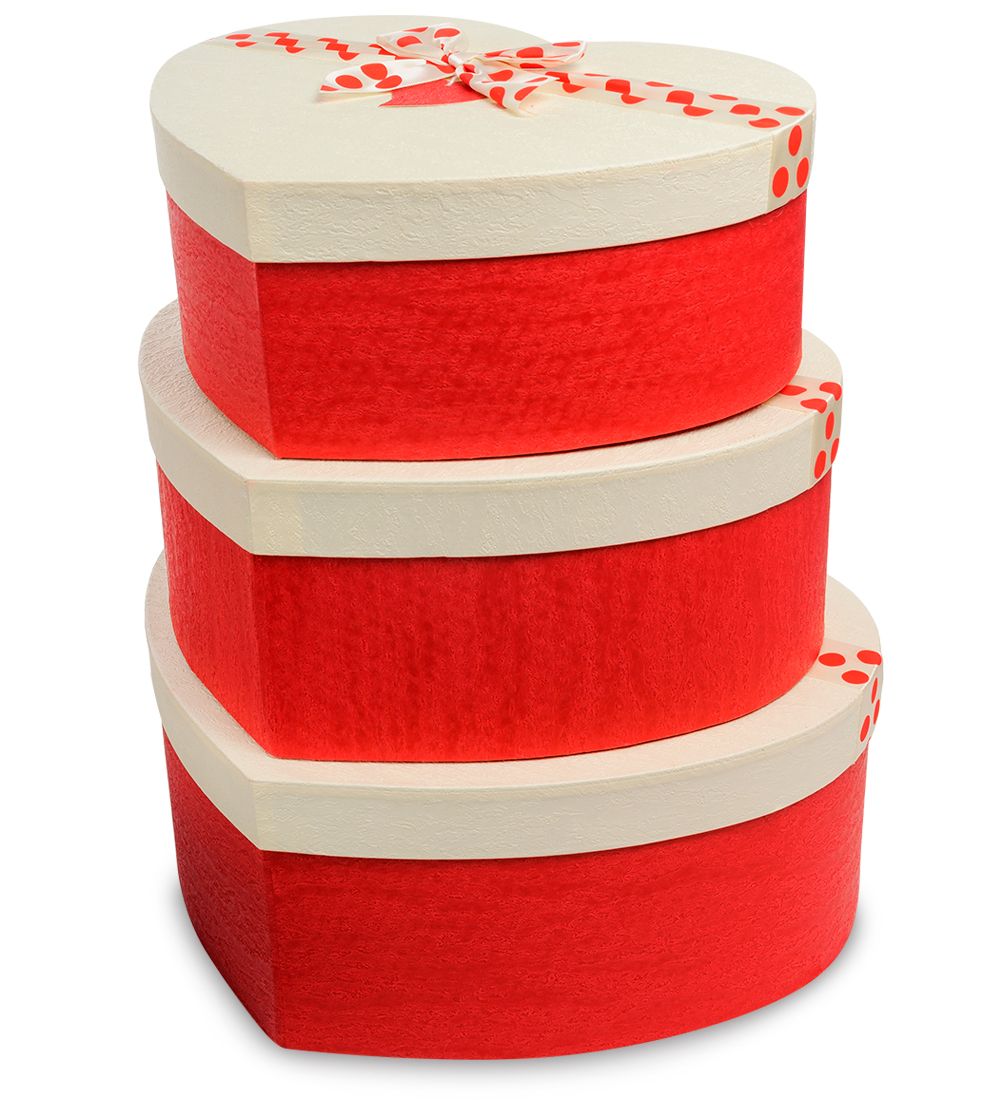 Packing Symphony WF-97-B Набор коробок из 3шт «Сердце»