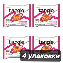 Лапша быстрого приготовления Samyang Tangle Kimchi Rose 110 г, 4 шт