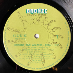 Винтажная виниловая пластинка LP Uriah Heep Demons And Wizards (Japan 1972) (No Obi) 1 Press