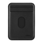 Кожаный чехол-бумажник MagSafe uBear Split Geo Гибридный картхолдер из полиуретановой кожи. Работает с приложением Apple «Локатор». Вмещает до четырёх карт