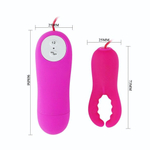 Вибростимулятор Mini Love для массажа клитора (Цвет: розовый)