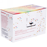 Гирлянда для дома 4м 28 ламп LED с насадками СЕРЕБРЯНАЯ ЗВЕЗДА, прозрач.пров., авторежим.,IP-20 RG/RB (возможность соединения)