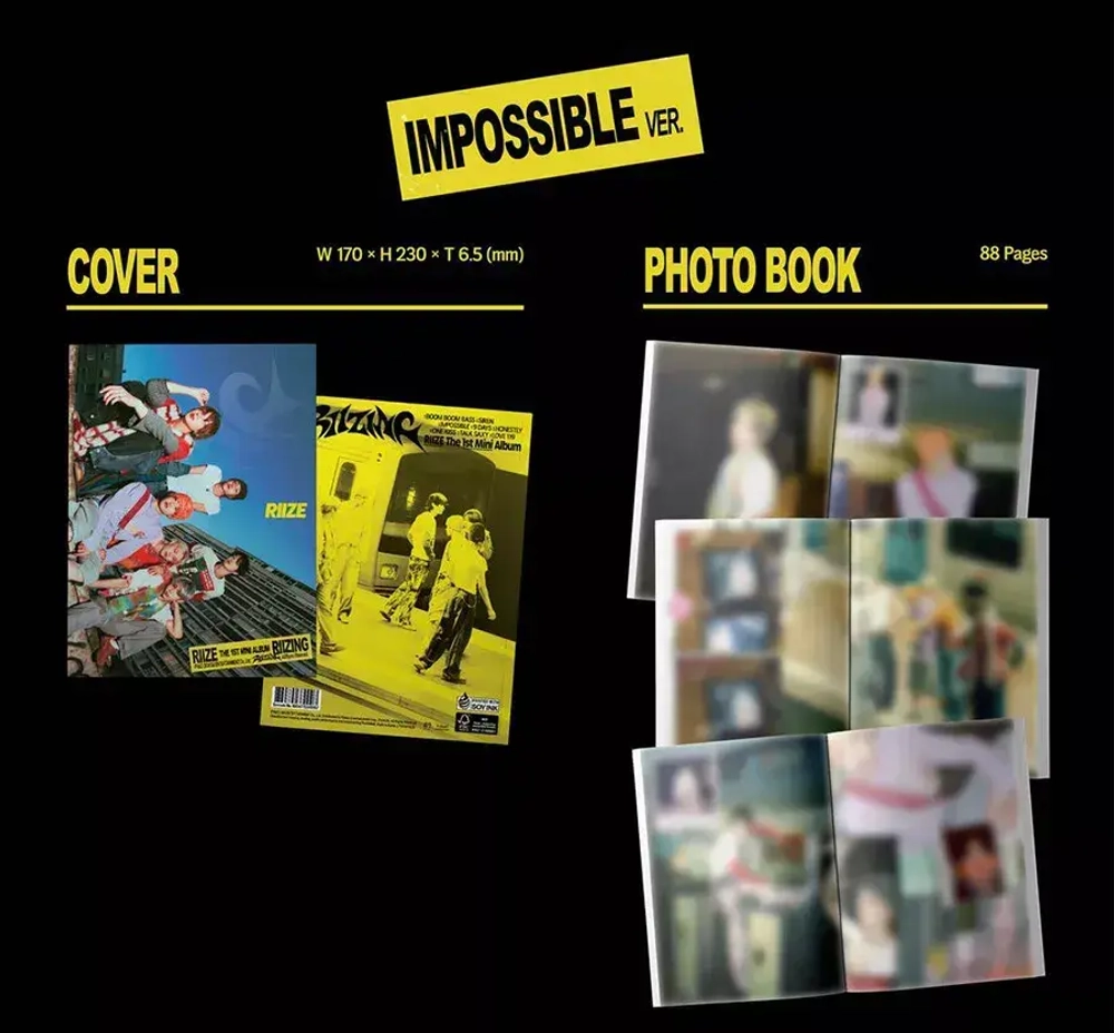 RIIZE - RIIZING [Photobook ver.] (Impossible ver.)