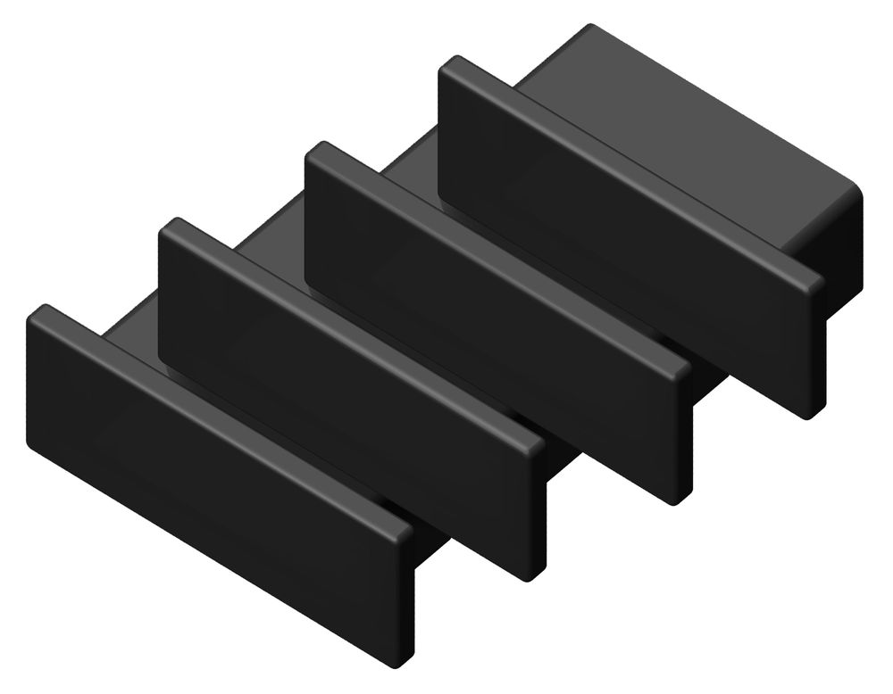 Ambrella Заглушка для накладного алюминиевого профиля GP1700 (комплект 4шт) Alum Profile GP8320