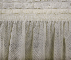 Чехол на угловой диван, цвет Кремовый