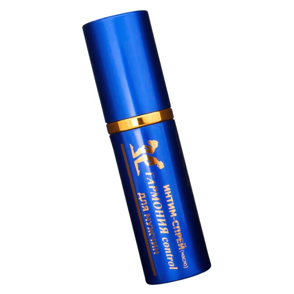 Интим-спрей (масло) "Гармония" пролонгирующего действия для мужчин, 8 мл (Цвет: синий)