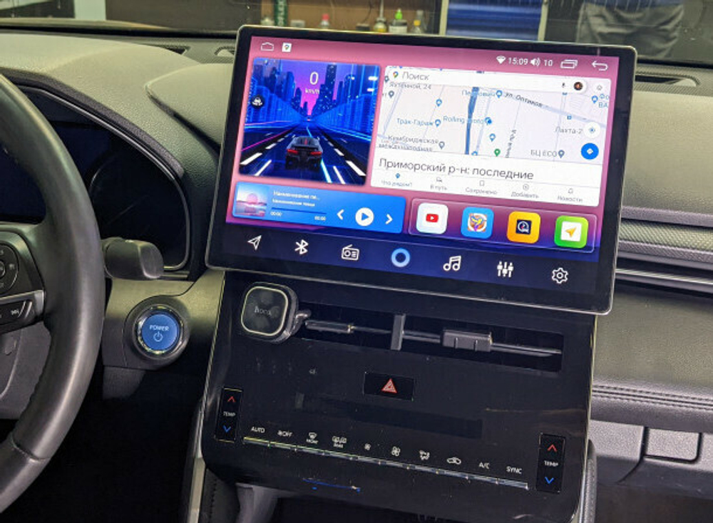 Магнитола для Mercedes-Benz G (W463) 2000-2006, C (W203) 2000-2004 - Parafar PF205 на Android 13, QLED 2K монитор 11" или 13", 8Гб+128Гб, CarPlay, 4G SIM-слот