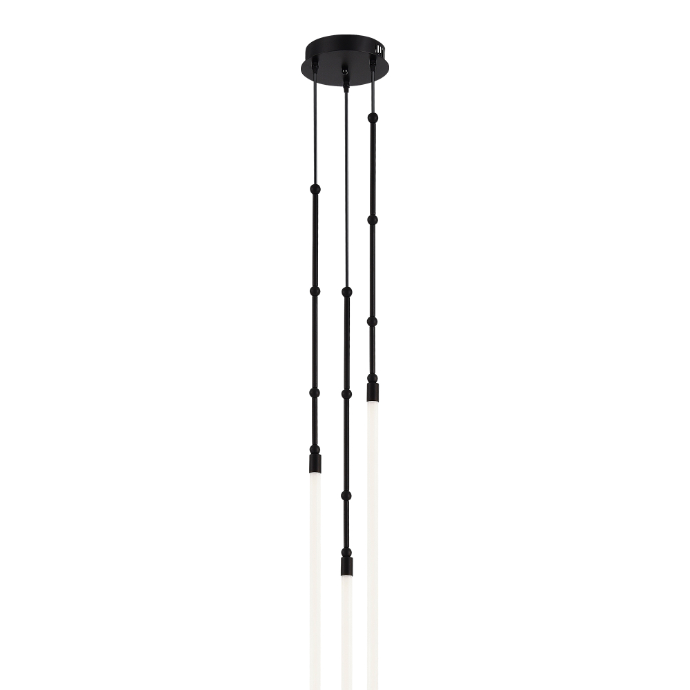 SL6132.405.45 Светильник подвесной ST-Luce Черный/Белый LED 1*15W 3000K STRAP
