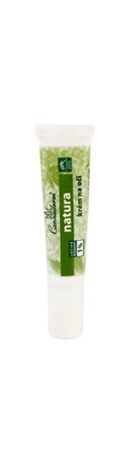 Cannaderm Natura Eye Cream - питательный крем для глаз с конопляным маслом /   15  ml  / GTIN 8594059735829
