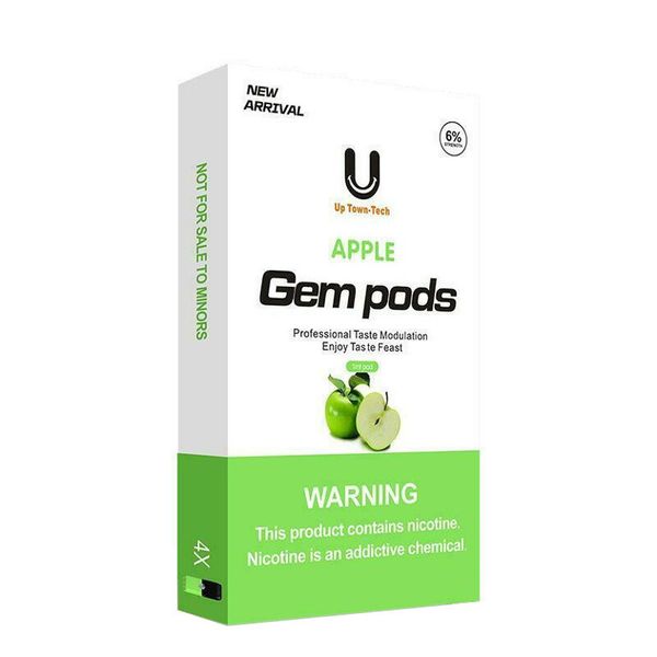 Купить Картриджи для Juul - Gem Pods - Apple 6,0% (4 шт)