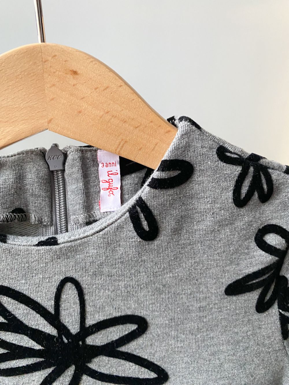 Новое хлопковое платье Il Gufo, 98