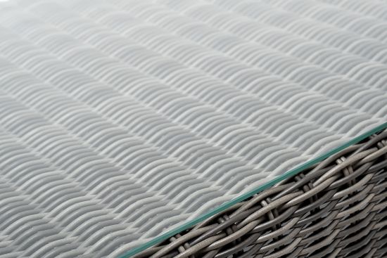 "Боно" лаунж-зона из искусственного ротанга, цвет графит