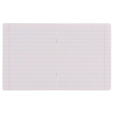 Тетрадь А5 12л. линия узкая "Народная", цвет салатовый (Альт) микс цветов (комплект 5 шт)