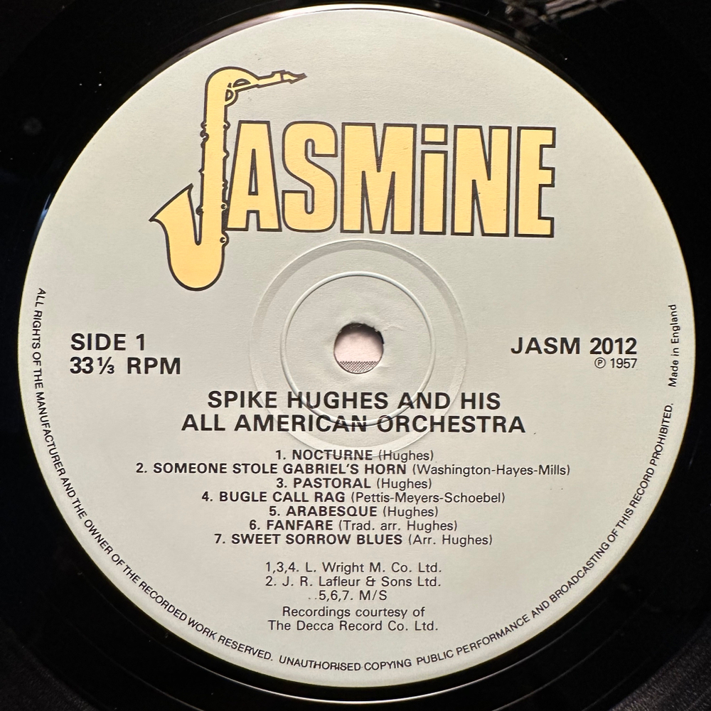 Spike Hughes And His All American Orchestra (Англия)