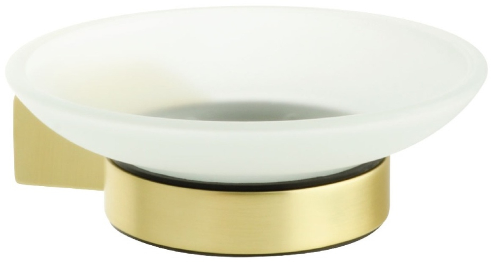 Мыльница стекло Fixsen Trend Gold Fixsen Trend Gold, FX-99008 + Полотенцедержатель трубчатый Fixsen Trend Gold, FX-99001 + Подстаканник одинарный Fixsen Trend Gold, FX-99006 + Крючок одинарный Fixsen Trend Gold,  FX-99005 + Бумагодержатель без крышки Fixsen Trend Gold, FX-99010В