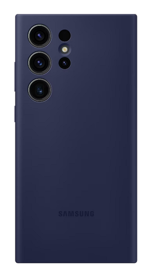 Чехол - накладка Samsung Galaxy S23 Ultra Silicone Case - Navy Blue