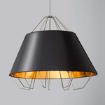 Pendant design lamp Artic Grande by Tech Lighting (Black)