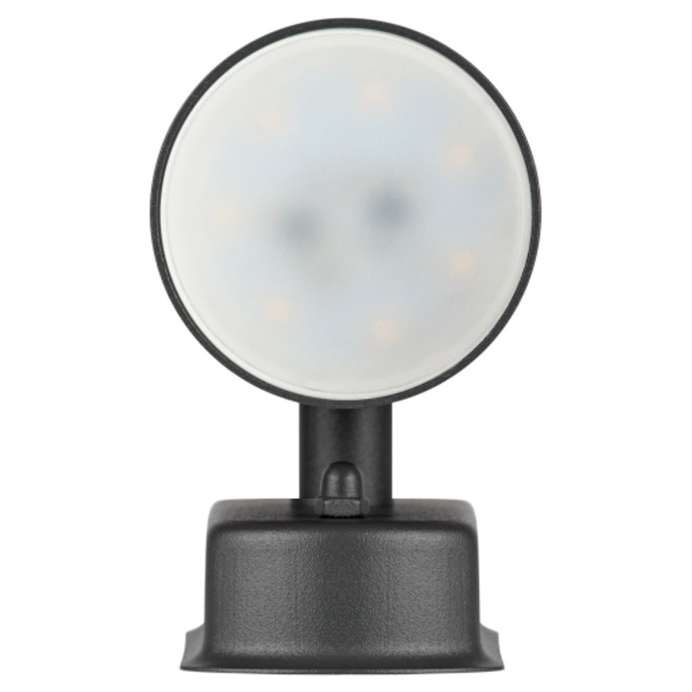 Светильник декоративный настенный ЭРА WL28 GY под лампу MR16 GU10 IP54 серый для интерьера и фасадов зданий | Настенная подсветка