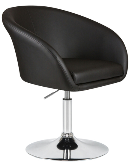 Кресло дизайнерское DOBRIN EDISON, чёрный