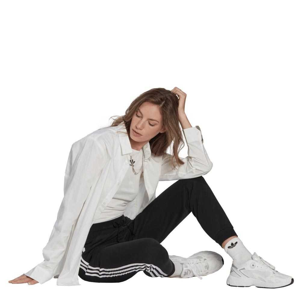 Баскетбольные женские штаны adidas Adicolor Classics Slim Cuffed Pants Black