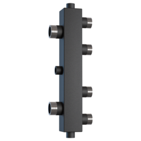 Распределительный коллектор на 2 отопительных контура с гидравлическим разделителем Warme WKSG.35 "Вулкан"