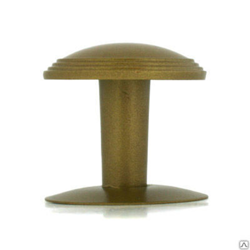 Ручка-кнопка металл Реж РДК-115 З Золото  / 4155