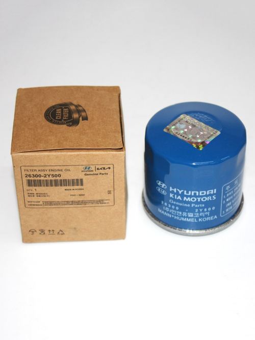 Фильтр масляный 263002Y500 для Hyundai Solaris, Kia Rio