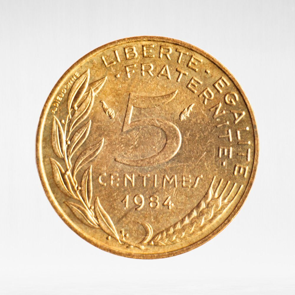France, 5 Centimes 1984, XF