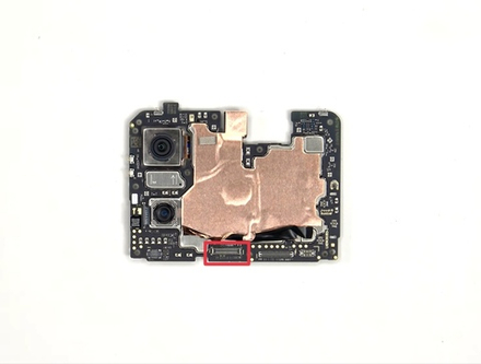 Motorola Moto G Power (2025) (XT2515) - FPC коннектор дисплея (на плату)