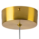 800013 Люстра BOTTO LED 6W 760LM ЛАТУНЬ/ПРОЗРАЧНЫЙ/БЕЛЫЙ 3000K