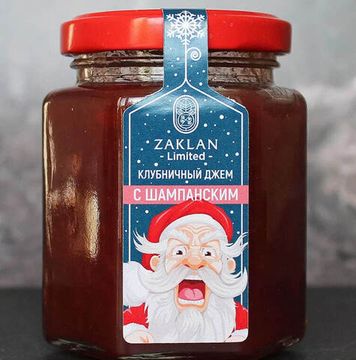 Заклан, Джем клубничный кобблер 200 мл