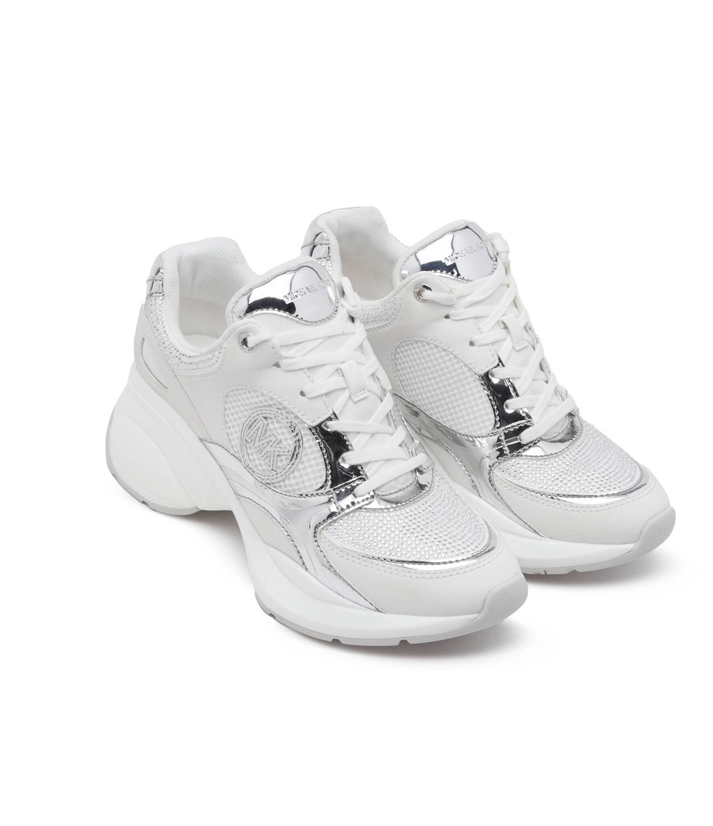 Кроссовки ZUMA TRAINER Michael Kors - белый(43H3ZUFS4D)