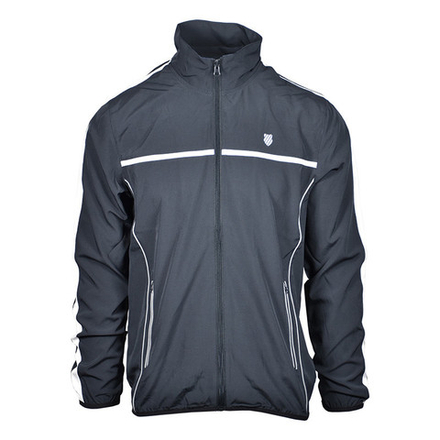 Мужская теннисная кофта K-Swiss Tac Hypercourt Tracksuit Jacket 3 M - серый