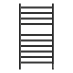 купить Полотенцесушитель электрический Point Селена PN16850B П10 500x1000, диммер справа, черный