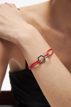 Браслет Infinity Red
