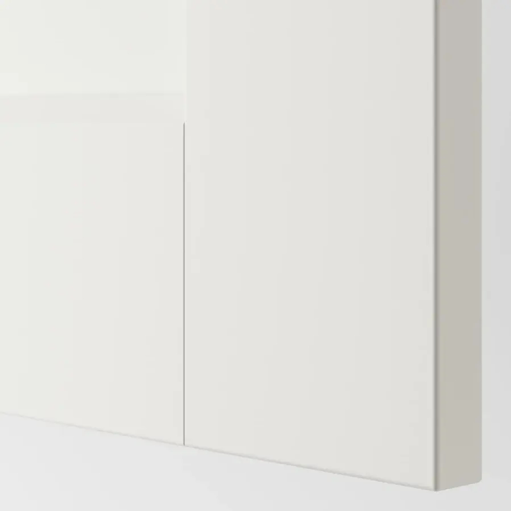 Пара рам раздвижных дверей - GRIMO IKEA/ ГРИМО ИКЕА, 150х201 см, белый