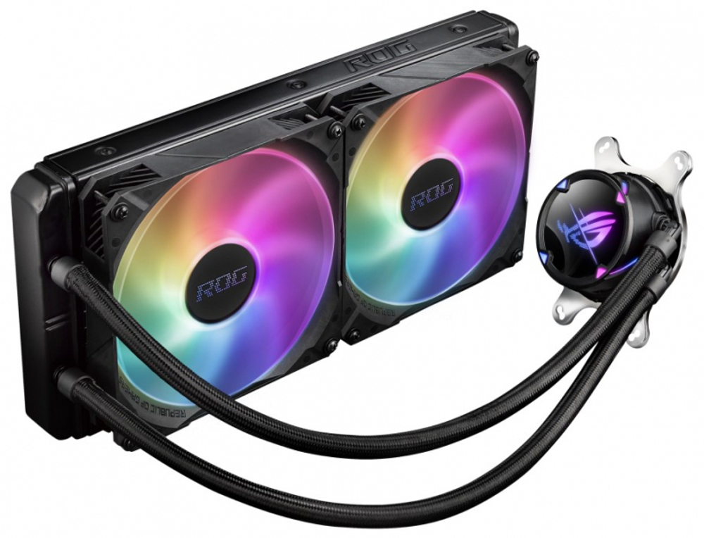 Система жидкостного охлаждения Asus ROG STRIX LC II 280 ARGB LGA 1700/115x/1200/2011/2011-3/2066/AM2+/AM3+/AM4 (90RC00C1-M0UAY0)