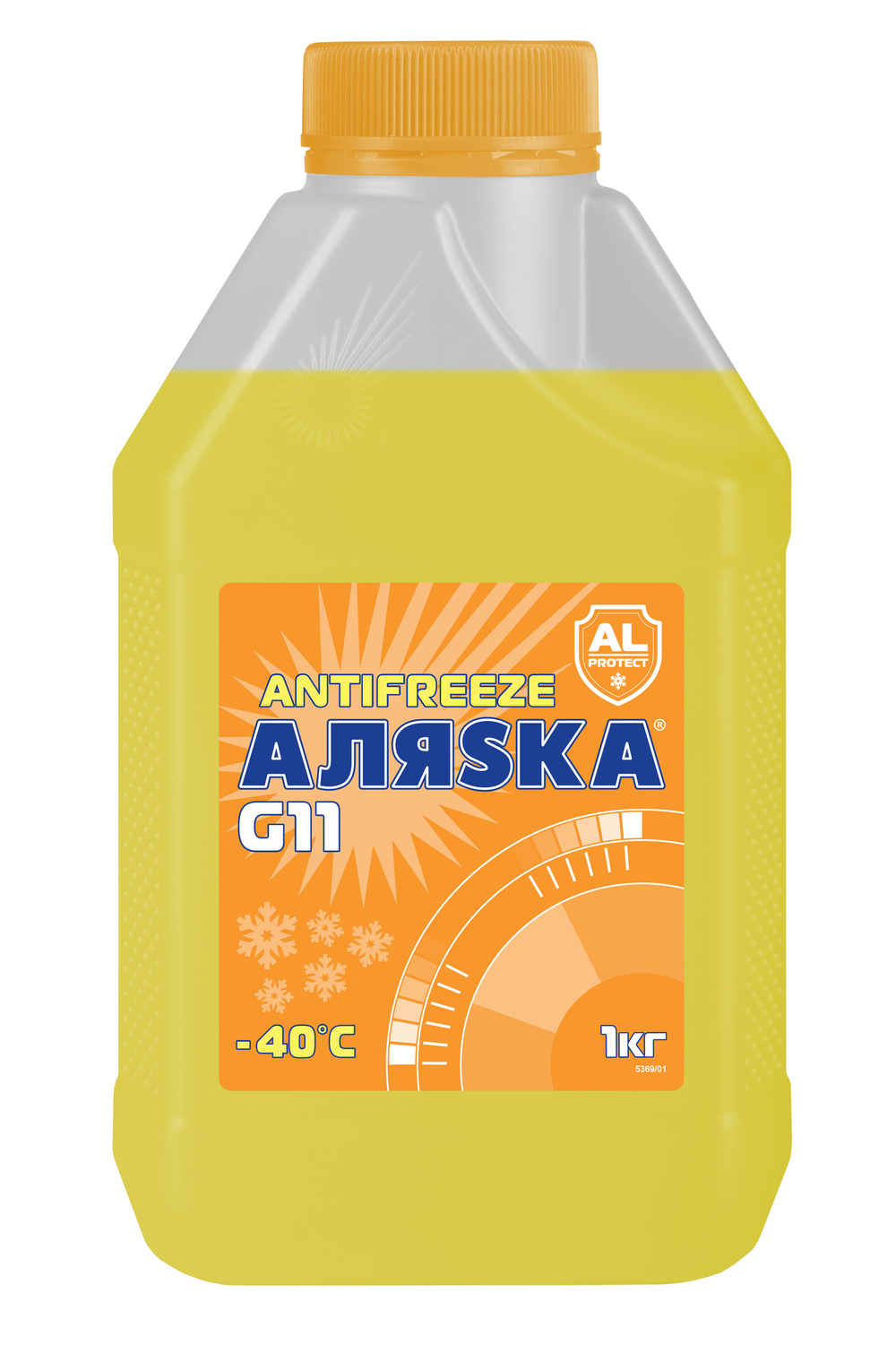 Антифриз Аляска yellow - 40 G11 1 кг