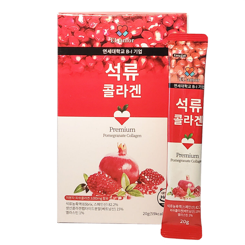 El Amor Collagen Jelly Pomegranate Premium(10 шт х 20 гр)