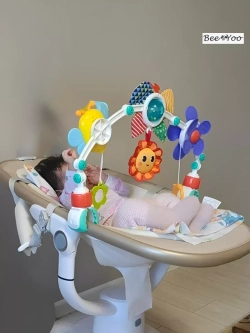 Huanger Дуга-трансформер Huanger Пчёлка HE0306 для кроватки/коляски, разноцветный